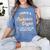 Bachelor Graduation 2026 Always Right Bachelor Degree Women's Comfort Colors T-Shirt Blue Jean