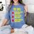 Bachelors Masters Doctorate Degree DR PHD Graduation Women's Comfort Colors T-Shirt Blue Jean