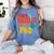 This Badass Has a PhD Doctor Graduation Women's Comfort Colors T-Shirt Blue Jean