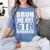 Bruh We Out 6th Graders Sixth Grade Graduation Class Of 2025 Women's Comfort Colors T-Shirt Blue Jean