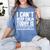 I Can't Keep Calm Today Is Graduation Shirt For Grade 2018 Women's Comfort Colors T-Shirt Blue Jean