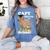 Capy Last Day Of School Capybara Graduation Quote Women's Comfort Colors T-Shirt Blue Jean