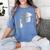 Chemistry Science Degree Graduation Women's Comfort Colors T-Shirt Blue Jean
