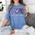Class Of 1982 Shirt Tie Dye Senior Graduation Class Reunion Women's Comfort Colors T-Shirt Blue Jean