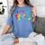 Class Of 1993 School Reunion College Highschool Graduation Women's Comfort Colors T-Shirt Blue Jean