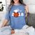 Class Of 2018 Basketball Senior Graduation Shirt Grad Women's Comfort Colors T-Shirt Blue Jean