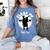 Class Of 2018 Dabbing Graduations Shirt-High School Grad Tee Women's Comfort Colors T-Shirt Blue Jean