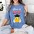 Class Of 2018 Graduation Grad For Her Tee Shirt Women's Comfort Colors T-Shirt Blue Jean