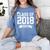 Class Of 2018 Retired Graduation TShirt Fun Retirement Shirt Women's Comfort Colors T-Shirt Blue Jean