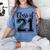 Class Of 2021 Senior 21 Cool Graduation Women's Comfort Colors T-Shirt Blue Jean