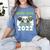 Class Of 2022 Graduate Senior 2022 Graduation Women's Comfort Colors T-Shirt Blue Jean
