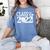 Class Of 2022 Graduation Senior Golf Golfer Player Women's Comfort Colors T-Shirt Blue Jean