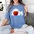 Class Of 2024 Graduation For Him Her Bowling Sports Women's Comfort Colors T-Shirt Blue Jean