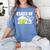 Class Of 2025 Graduation Senior Tennis Player Women's Comfort Colors T-Shirt Blue Jean
