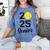 Class Of 2025 Softball Senior Graduation Graduate Women Women's Comfort Colors T-Shirt Blue Jean