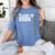 Class Of 2026 Proud Grandpa Of A 2026 Graduate Graduation Women's Comfort Colors T-Shirt Blue Jean