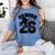 Class Of 2026 Senior 2026 Graduation Women's Comfort Colors T-Shirt Blue Jean