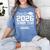 Class Of 2026 Senior Year Loading Countdown Graduation Women's Comfort Colors T-Shirt Blue Jean