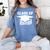 Class Of 2028 T-Shirt School Graduation Pride Tee Women's Comfort Colors T-Shirt Blue Jean