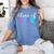 Class Of 2029 Shirt 2nd Grade Onto 3rd Grade Graduation Tee Women's Comfort Colors T-Shirt Blue Jean
