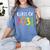 Class Of 2031 Kindergarten Graduation Back To School T-Shirt Women's Comfort Colors T-Shirt Blue Jean