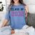 Class Of 2032 Graduation T-Shirts Women's Comfort Colors T-Shirt Blue Jean