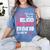 Class Of 2032 She Believed She Could Kids Graduation T-Shirt Women's Comfort Colors T-Shirt Blue Jean