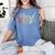 Class Of 2034 Senior Graduate 2034 Graduation Women's Comfort Colors T-Shirt Blue Jean
