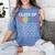 Class Of 2035 Graduation Check List Women's Comfort Colors T-Shirt Blue Jean