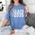 Class Of 2035 Grow With Me Boy Girl First Day Of Graduation Women's Comfort Colors T-Shirt Blue Jean
