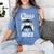 Class Of Gamer 2023 Shirt Graduation Game Boy Graduate Women's Comfort Colors T-Shirt Blue Jean