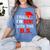 College Graduation T Shirt Senior Finally Done Women's Comfort Colors T-Shirt Blue Jean