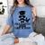 College High School Graduation Grad 2018 Shirt Women's Comfort Colors T-Shirt Blue Jean