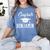 Congrats Benjamin College High School Graduation Women's Comfort Colors T-Shirt Blue Jean