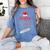 Cool Hotter By One Degree Graduation Teesadf Women's Comfort Colors T-Shirt Blue Jean