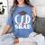 CSD Masters Graduation Men Women Son Daughter Women's Comfort Colors T-Shirt Blue Jean