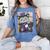 Cute Anime Fox Graduate Of A Class For Graduation Women's Comfort Colors T-Shirt Blue Jean