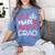 Cute Pre K Graduation Shirts Girls Tee Women's Comfort Colors T-Shirt Blue Jean