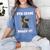 Dabbing Graduation Class Of 2025 Girls 5th Grade Nailed It Women's Comfort Colors T-Shirt Blue Jean