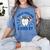 Dental Hygienist Graduation Dentist Dentistry Women's Comfort Colors T-Shirt Blue Jean