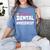 Dental Hygienist Graduation Future Dental Hygienist Women's Comfort Colors T-Shirt Blue Jean
