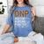 DNP Doctor Of Nursing Practice Medical School Graduation Women's Comfort Colors T-Shirt Blue Jean
