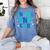 DNP Graduation In My DNP Era DNP Apparel Doctor Of Nursing Women's Comfort Colors T-Shirt Blue Jean