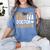 Doctor Of Education EdD Graduation ED Diva Women's Comfort Colors T-Shirt Blue Jean