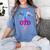 Doctor Of Occupational Therapy OTD Caduceus Graduation Women's Comfort Colors T-Shirt Blue Jean