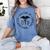 Doctor Of Occupational Therapy Therapist OTD Graduation Women's Comfort Colors T-Shirt Blue Jean
