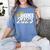 Done Class Of 2023 Graduation For Her Him Grad Seniors 2023 Women's Comfort Colors T-Shirt Blue Jean