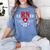 Earned It For Nurse Graduation Or RN LPN Nursing School Grad Women's Comfort Colors T-Shirt Blue Jean