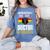 EdD Doctor Of Education Educated Doctorate Graduation Women's Comfort Colors T-Shirt Blue Jean