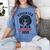 Educated Graduate 2019 Graduation Cute T Shirt Women's Comfort Colors T-Shirt Blue Jean